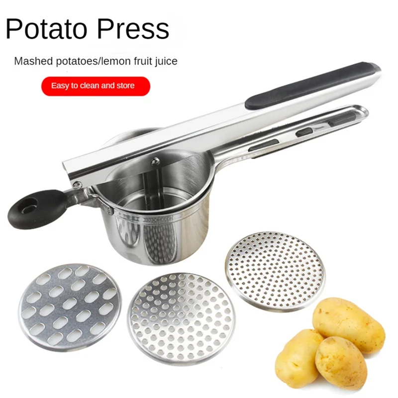 ABWR-Potato Ricer Press Potato Ricer البطاطس المهروسة سحق هريس الفاكهة الخضار عصارة عصارة الصحافة صانع أداة المطبخ