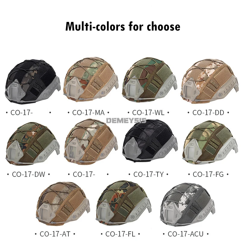 Cubierta táctica de casco rápido ripstop camuflaje MH PJ - imagen 2