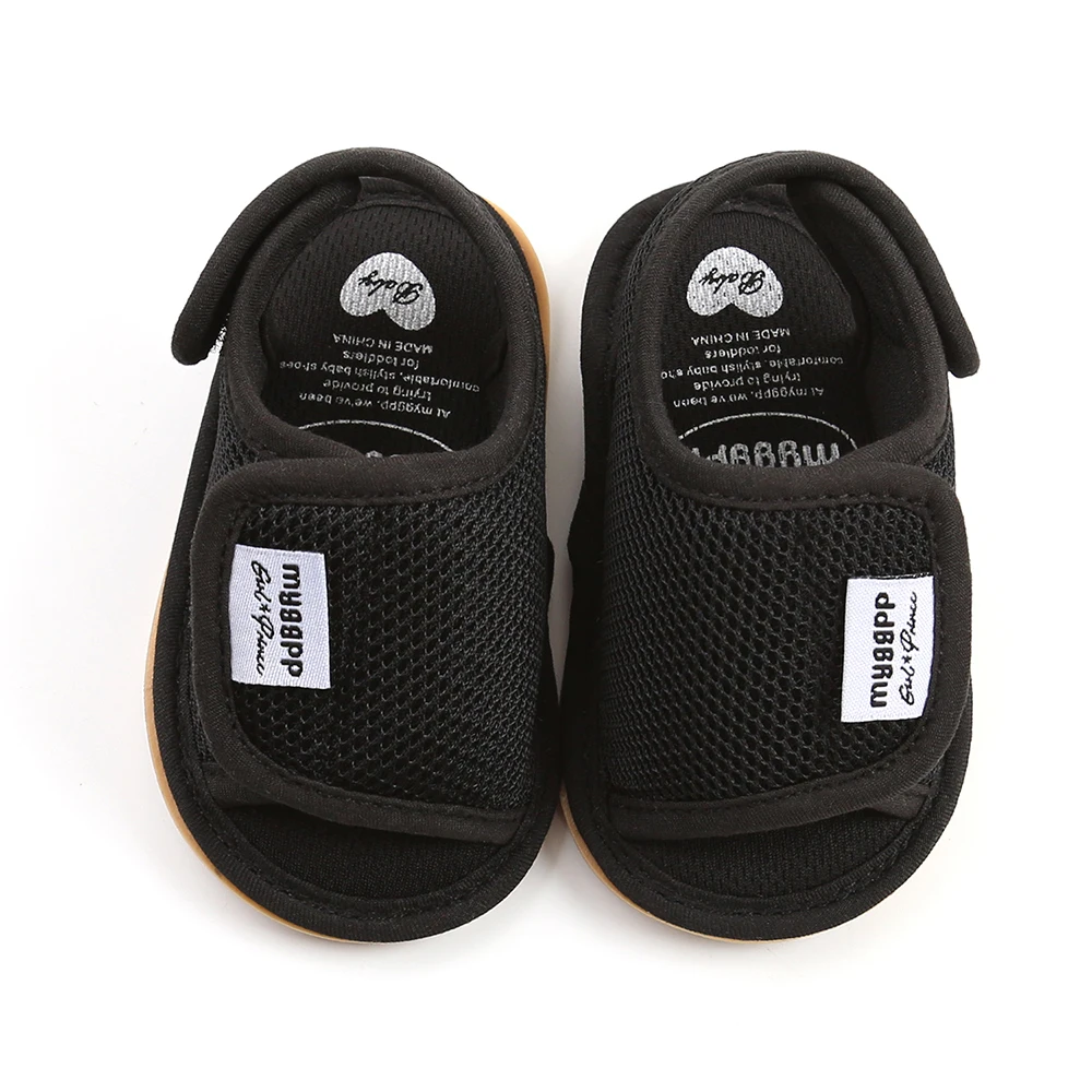 Baby Boys Girls Mesh Hook And Loop Sandals, Lightweight Non-Slip Comfy Beach Shoes For Newborn Infant, Summer