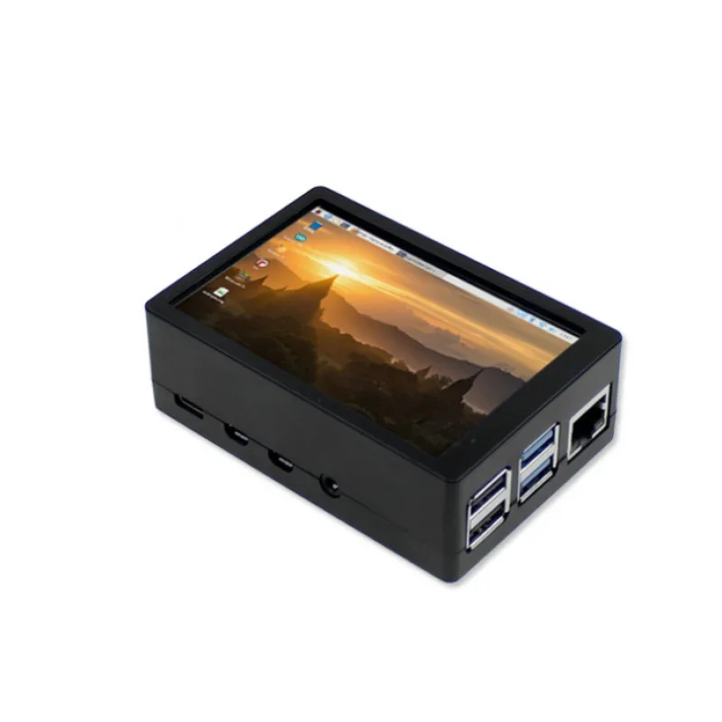 Raspberry Pi4B ABS Shell Pi4Generation/3B 3,5 inch display Shell SPI-interface-scherm