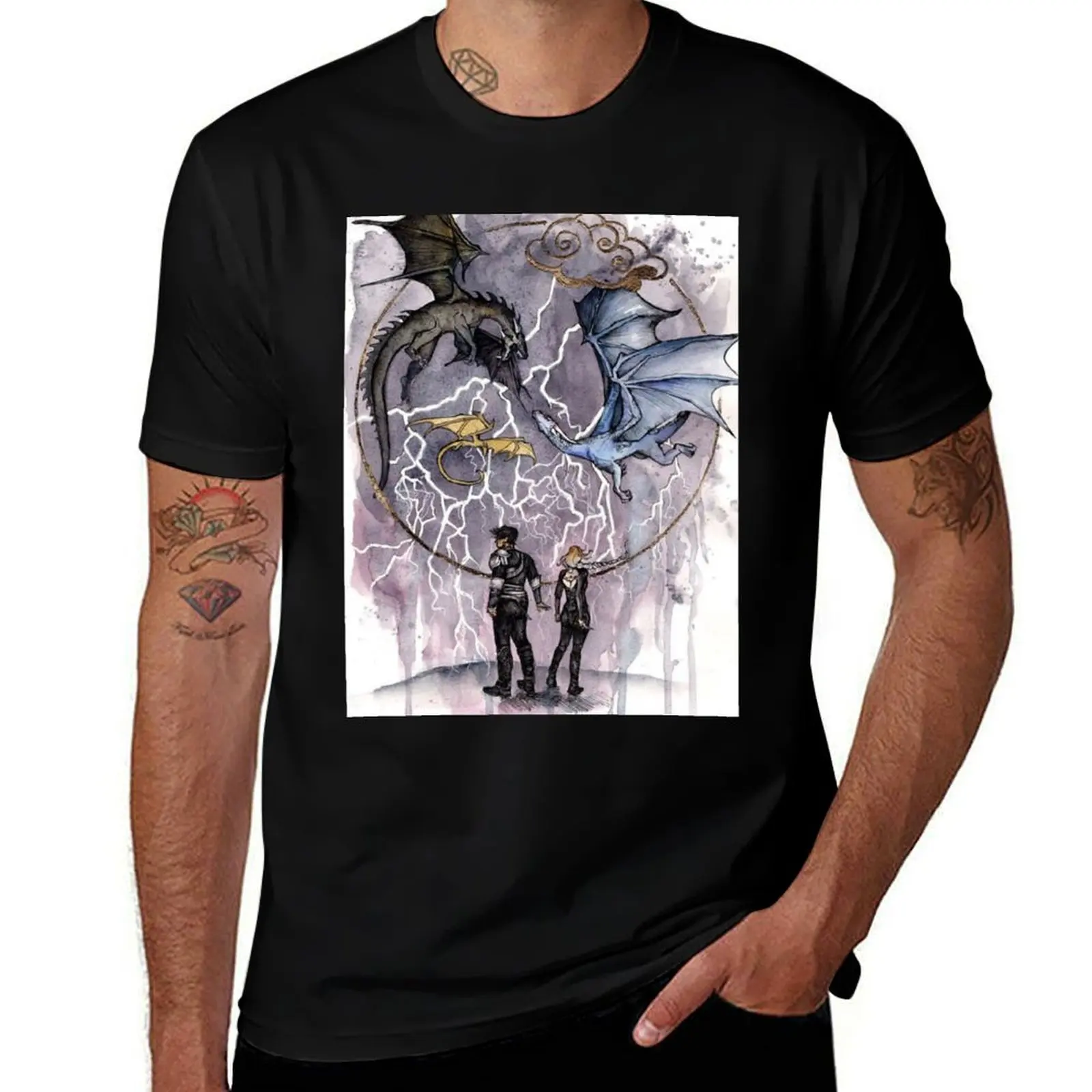 

xaden riorson dragon T-Shirt Aesthetic clothing anime shirt anime essential t shirt mens graphic t-shirts funny