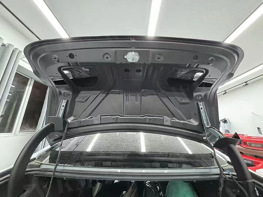 ألياف الكربون سيارة الخلفي غطاء صندوق السيارة الجسم أطقم لسيارات BMW 3 سلسلة F30 F80 سيدان 2014-2019 غطاء صندوق السيارة الخلفي عالية الجودة اكسسوارات السيارات
