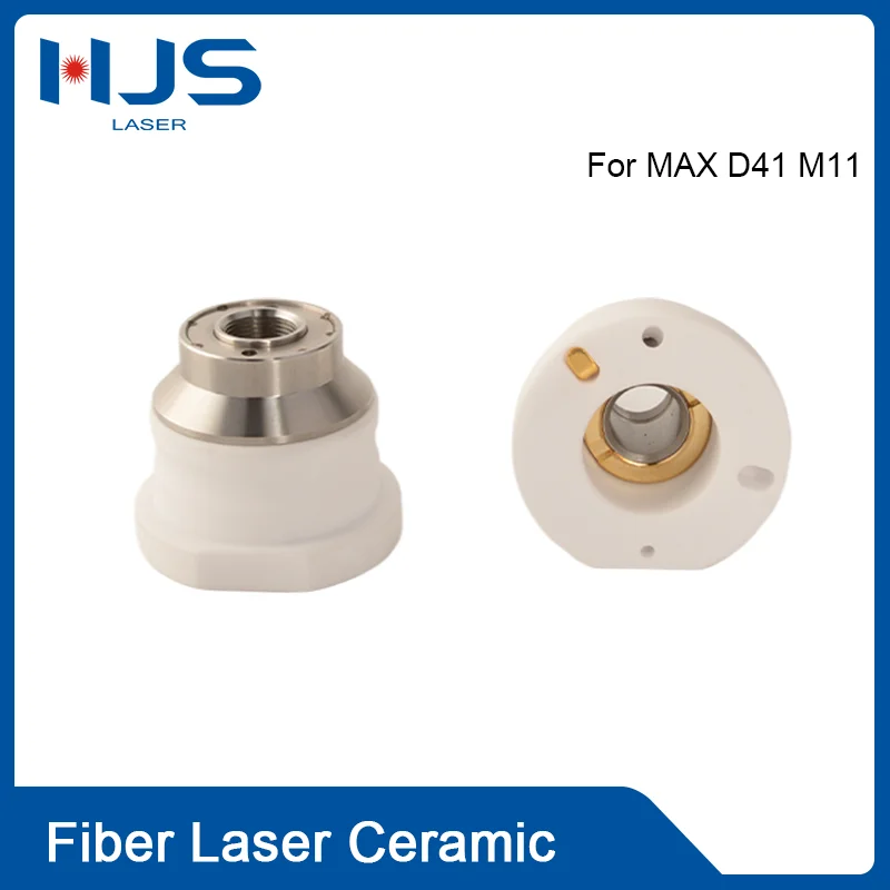 MAX Laser Ceramic Ring D41mm H34.5M11mm Nozzle Holder Laser Ceramic For MAX Fiber Laser Cutting Head High Power