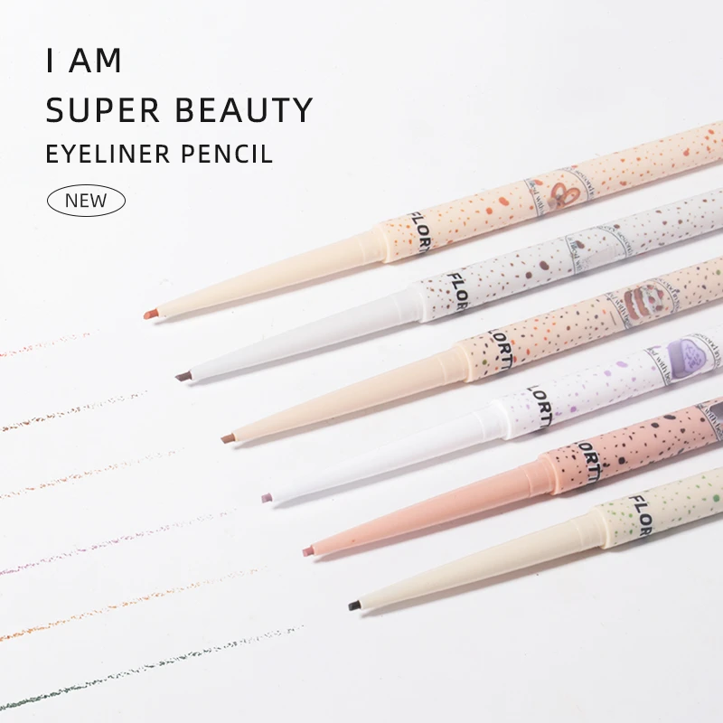 Lápis delineador em gel série FLORTTE Monstera 0,05g