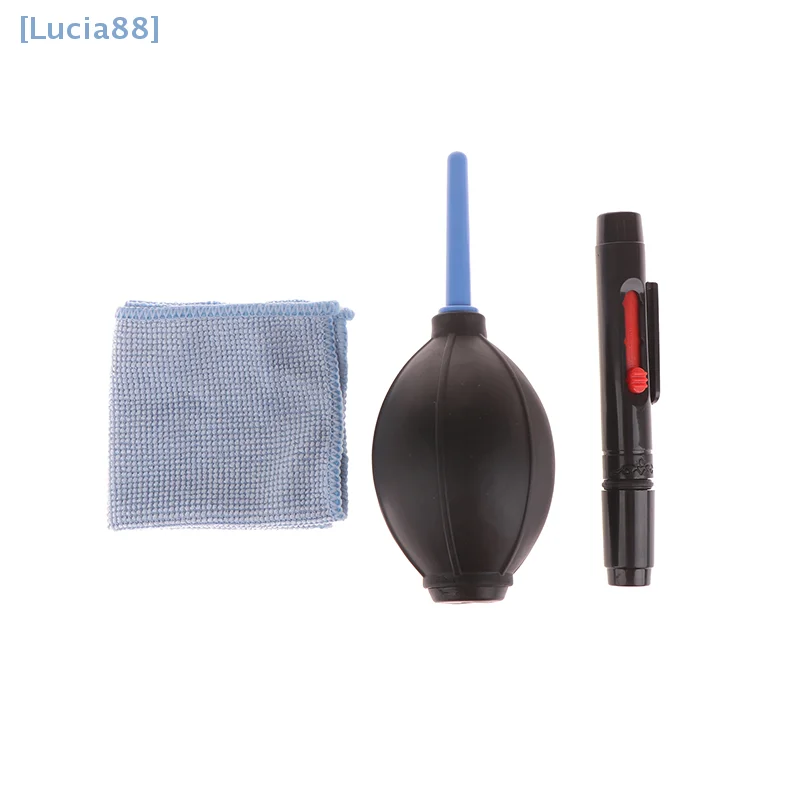 【CCA96】1 Set Professional DSLR Lens Digital Camera Cleaning Tool For Sensor Lens DIY Accessories 3-In-1 Cleaning Kit