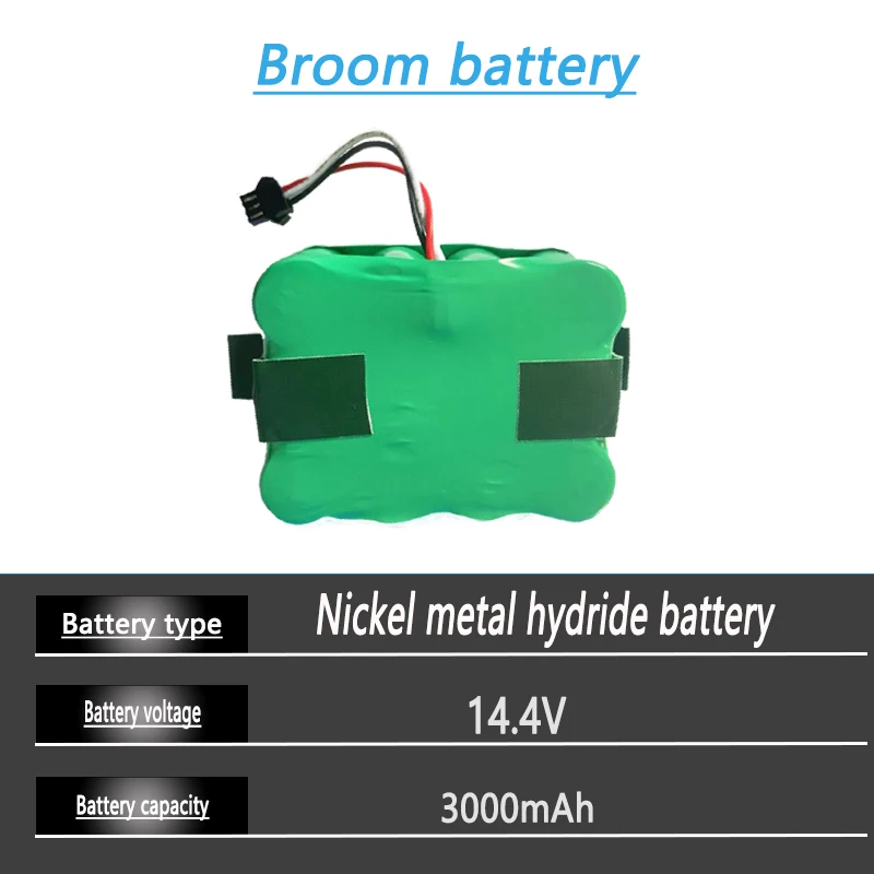 

14.4V Ni-Mh SC Battery 3000mAh For KV8 XR210 XR510 XR210A XR210B XR510B XR510C Staubsauger Kehr Robots