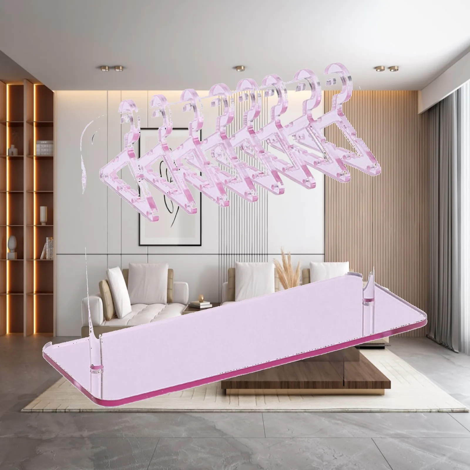 Acrylic Earrings Display Stand Earring Hanger Rack Practical Creative for Girls Women Tabletop Decoration for Living Room