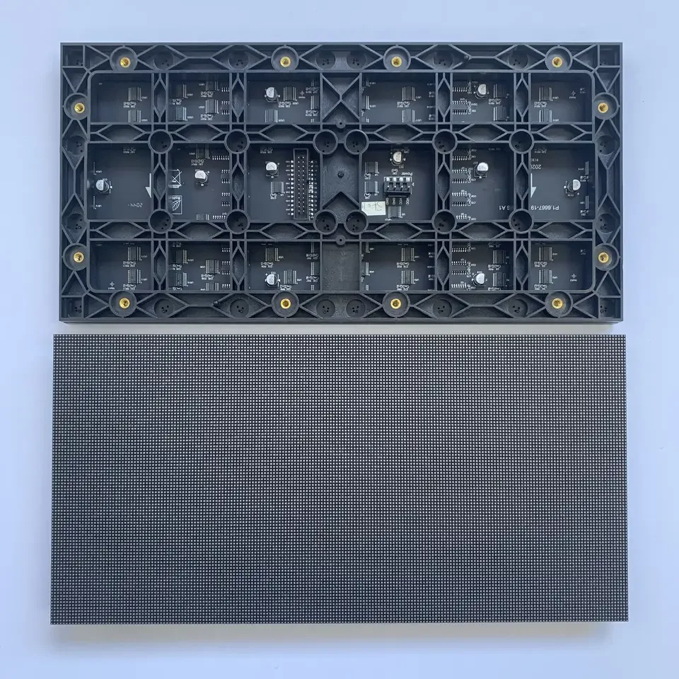 LED P1.53 マトリックス 320x160mm フルカラー RGB パネル 209*104 ピクセル 3840hz SMD 超高精細表示画面 4k プログラマブル