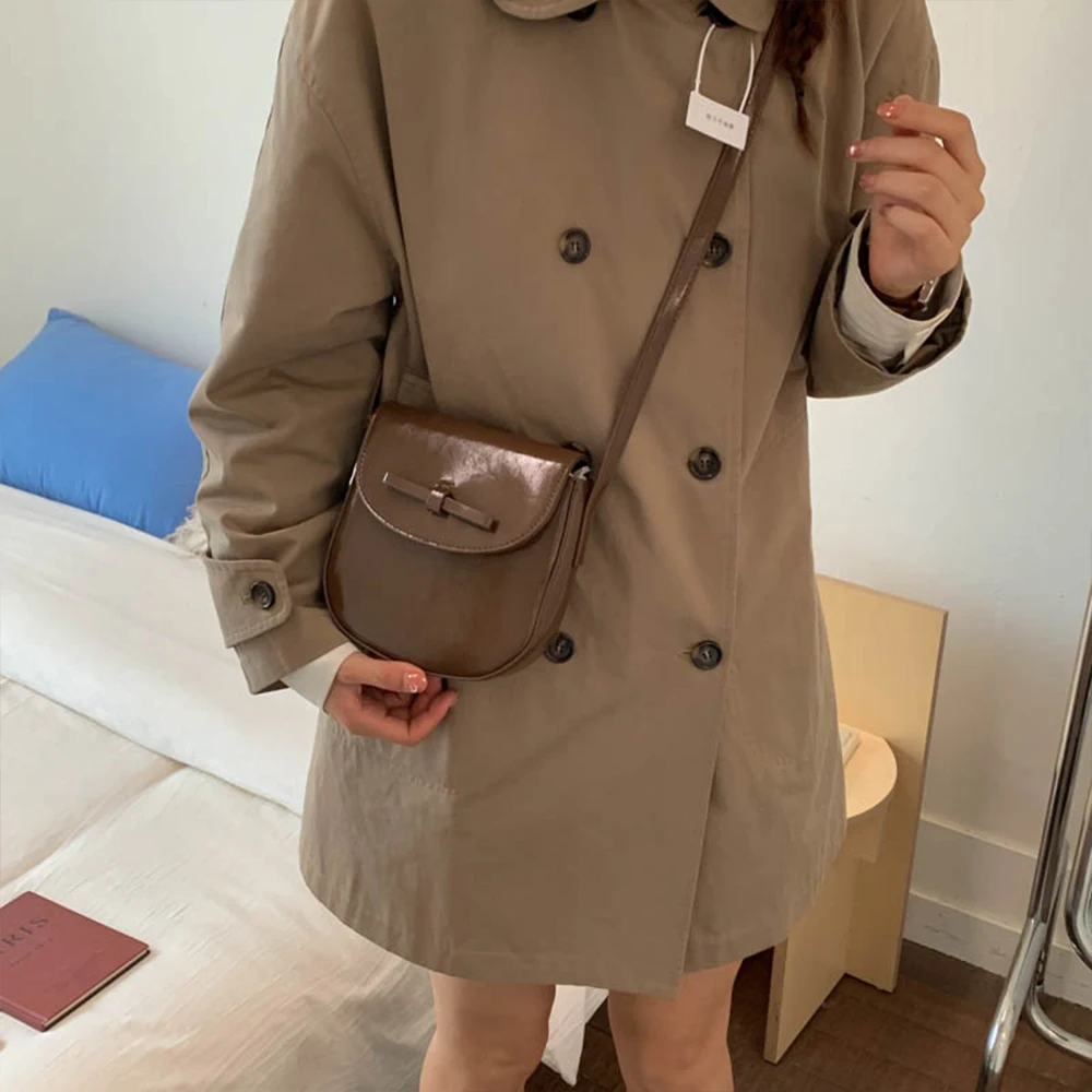 حقيبة متخصصة عالية الجودة بلون القهوة، طراز جديد عصري، حقيبة كروس متعددة الاستخدامات، حقيبة سرج