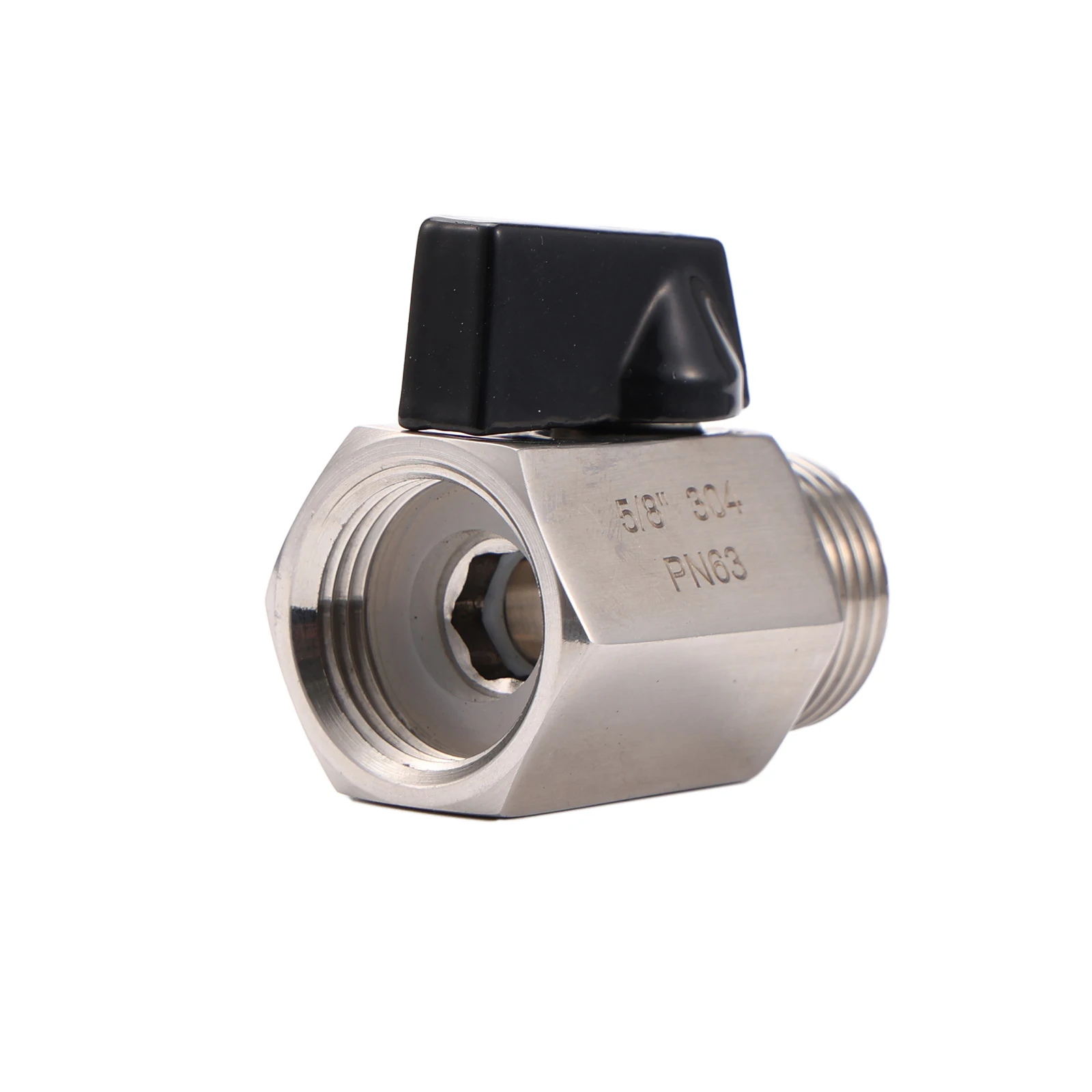 Stainless Ball Valve for Couplers & Shanks 5/8\