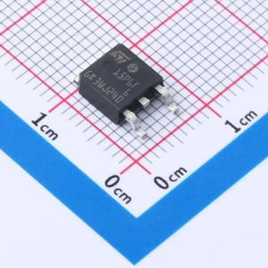 10PCS/LOT STD15P6F6AG (MOSFETs)
