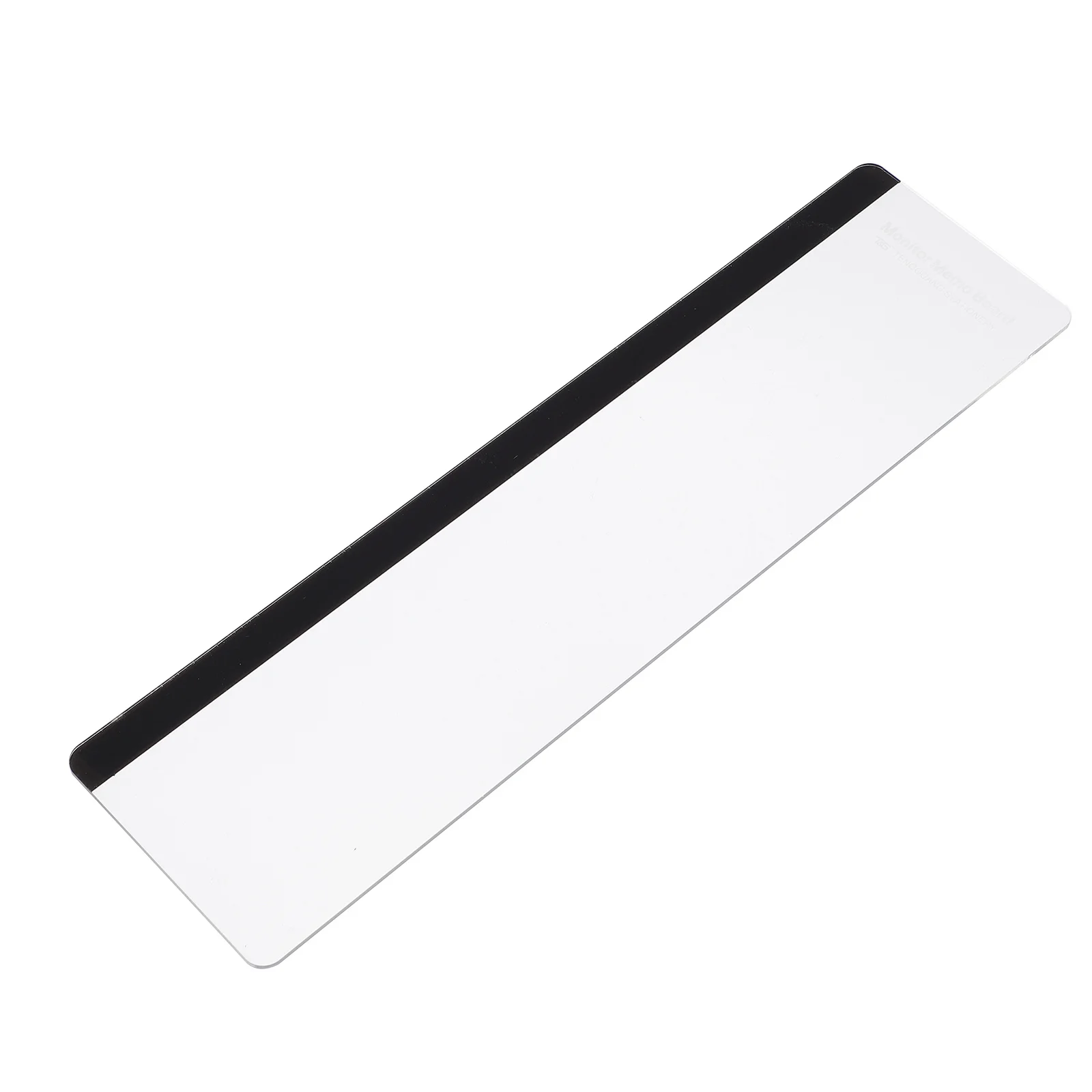 Transparente Acryl Memo Board Rechte Seite Monitor Panel Büro Gadget Nachricht Erinnerung Halter Desktop Telefon Organizer
