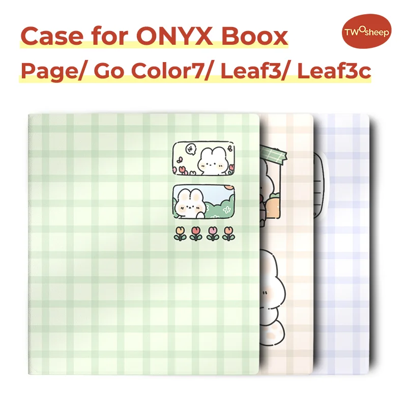 เคสแม่เหล็กสำหรับ ONYX BOOX Page and Go Color เคสหนังสือ7เล่มสำหรับ3C และ Leaf3พร้อมฟังก์ชั่นปลุกอัตโนมัติแบบบางพิเศษอัจฉริยะ