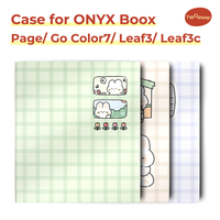 Twosheep 7-inch Case for Onyx Boox Go7 Boox Go Color7 GenII GenI Page Leaf3 Leaf3c Magnetic Cover Auto Wake Sleep cute style