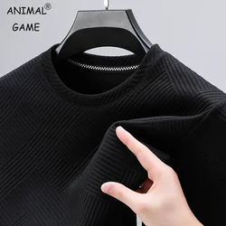 Sweatwear Mens Casual Sweatshirts Long Sleeve Round Neck Casual Top Breathable Solid Color Large T Shirts for Men