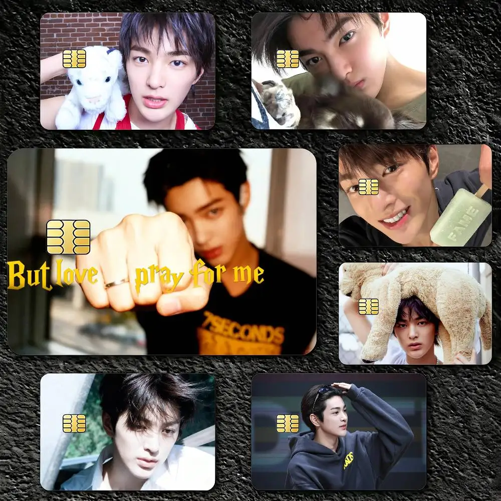 

K-KeonhoS Visual Maknae Decorative Waterproof Film Skin Cover Credit Card Stickers Debit Front Bank Bus Pass