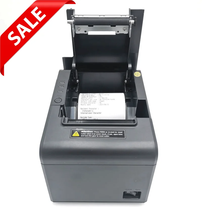 ljc  Xprinter 203dpi Thermal Receipt Printer Color Restaurant Menu and Cash Register 80mm