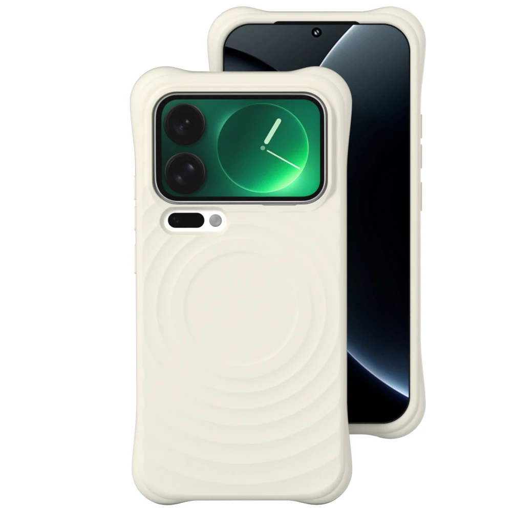 Phone Case for Xiaomi 17/17 Pro/17 Pro Max Silicone TPU Magnetic Cover Military Grade Drop Protection Large Camera Window Strong