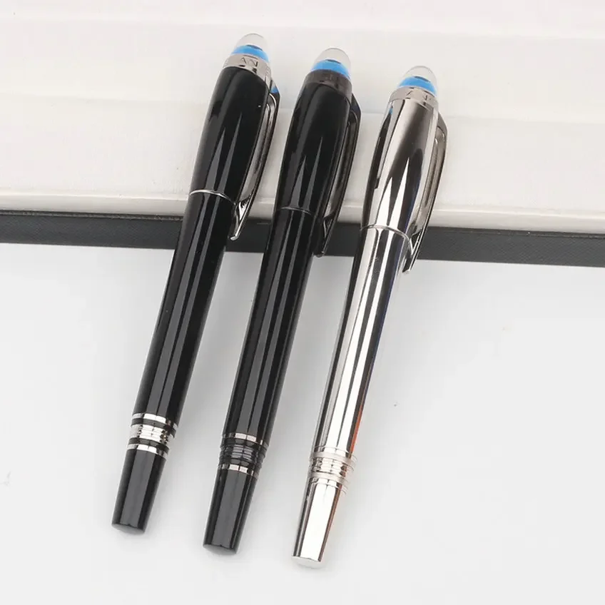 Luxuris Blue Planet Signature MB Ballpoint Rollerball Pen Gel Black Business Designer Fountain Pens for Writing