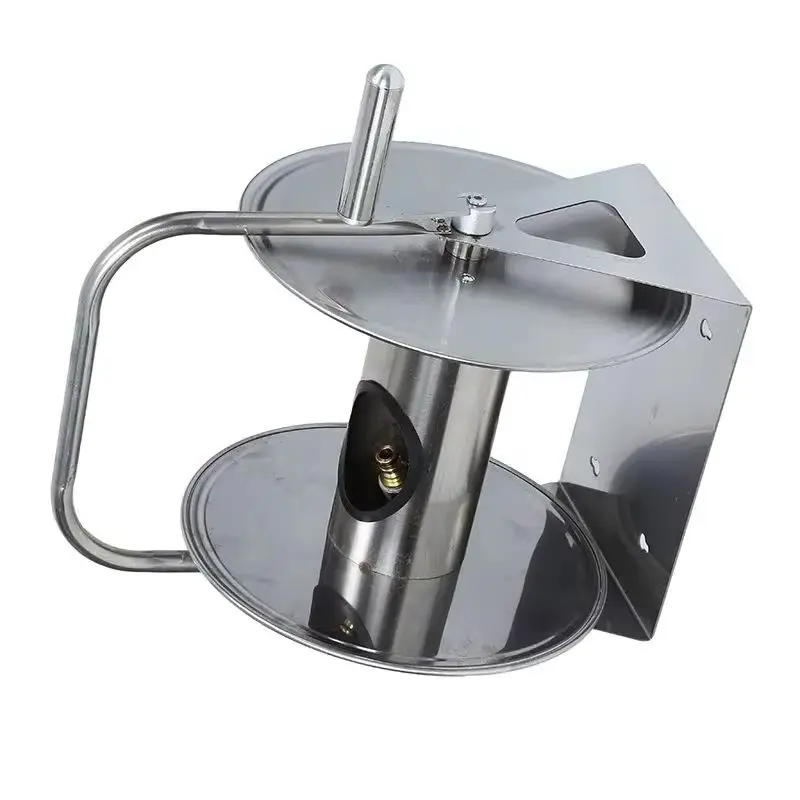 

AAAA Car Wash Pipe Rack Wall Mounted Portable Water Hose Reel Metal Hose Trolley and Pipe Garden Irrigation System Holder