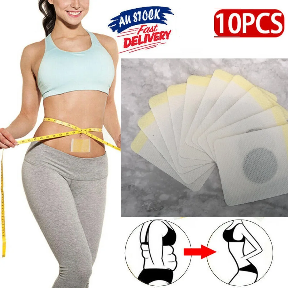 10pcs Slim Patch Weight Loss Navel Sticker Slimming Products Fat Burning Cellulite Fat Burner For Weight Loss Paste Belly Waist