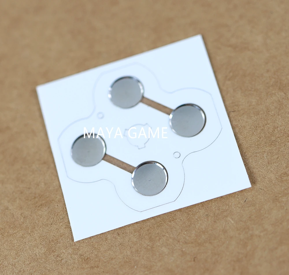 100pcs โลหะ Conductive fIlm D-Pad ABXY ปุ่มสําหรับ 3DSXL 3DSLL 3DS XL LL