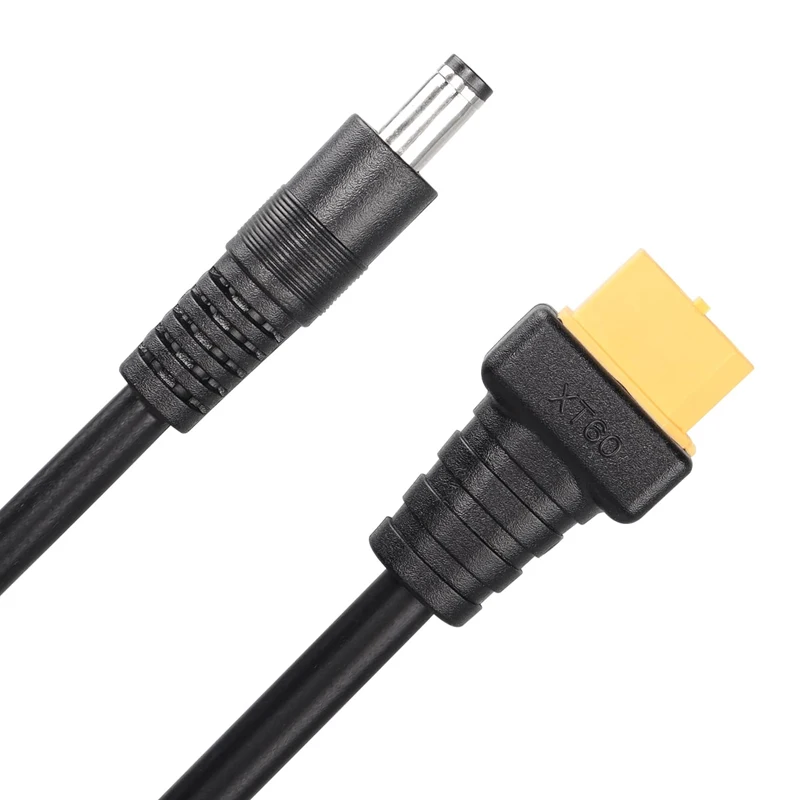 XT60 Male/Female Connector To DC5521 Male Power Cable Adaptor 16AWG Connection Home Car Battery Charging Adapter 30CM
