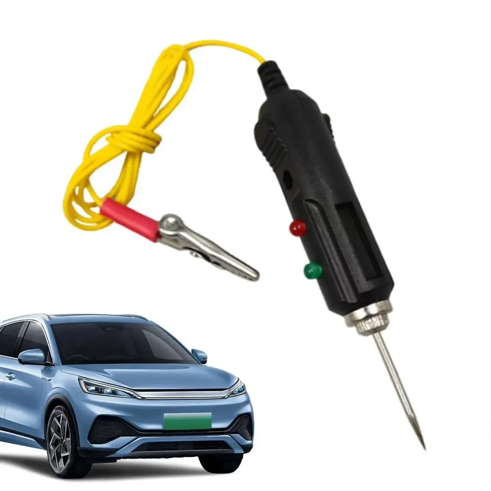Multifunctional Automotive Voltage Tester DC6-24V Dual-color LED Car Voltage Test Probe High Sensitivity Metal