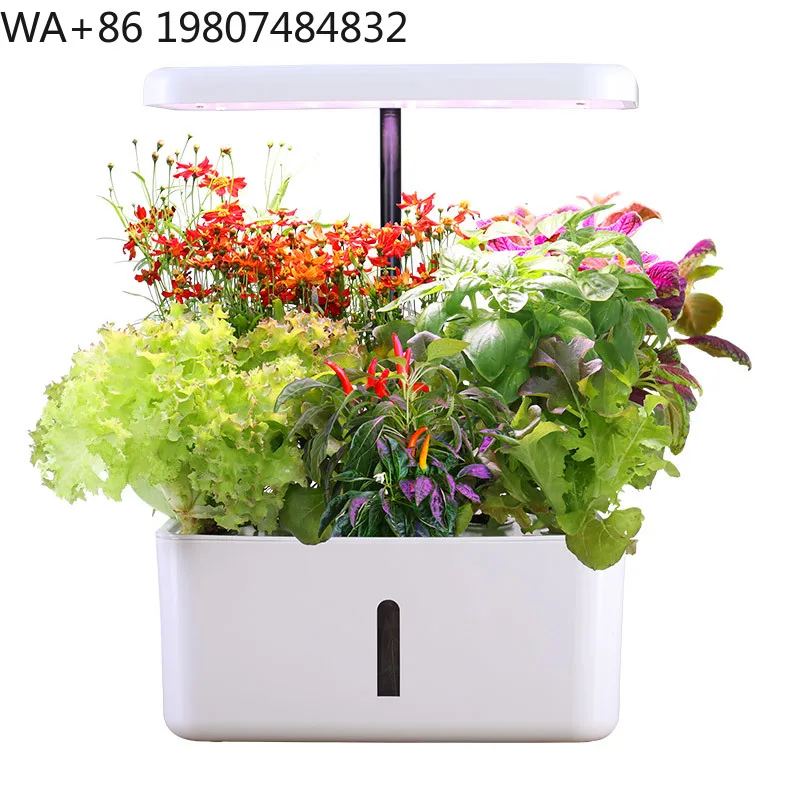 Self Circulation Indoor Vegetable Soilless Grow Pot Timing Full Spectrum LED Light Compact Design Hydroponic Cultivation Gear