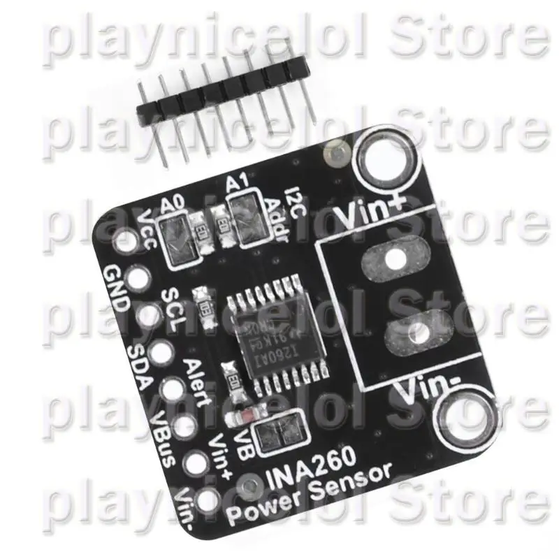 Módulo detecção INA260 integrado E8BA para medição precisa potência corrente corrente baixa