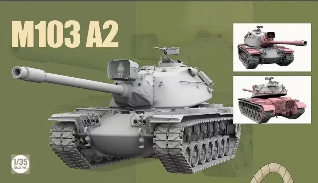 Takom 2140 1/35 scale M103 A2 Tank Model Kit