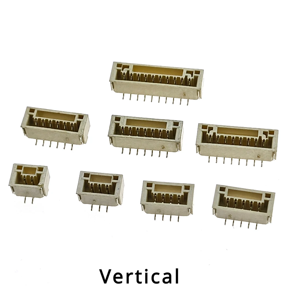 10Sets/Lot GH1.25 1.25mm 2/3/4/5/6/7/8P Horizontal/Vertical SMD Wire Connector Terminal Kit/Housing/Pin Header