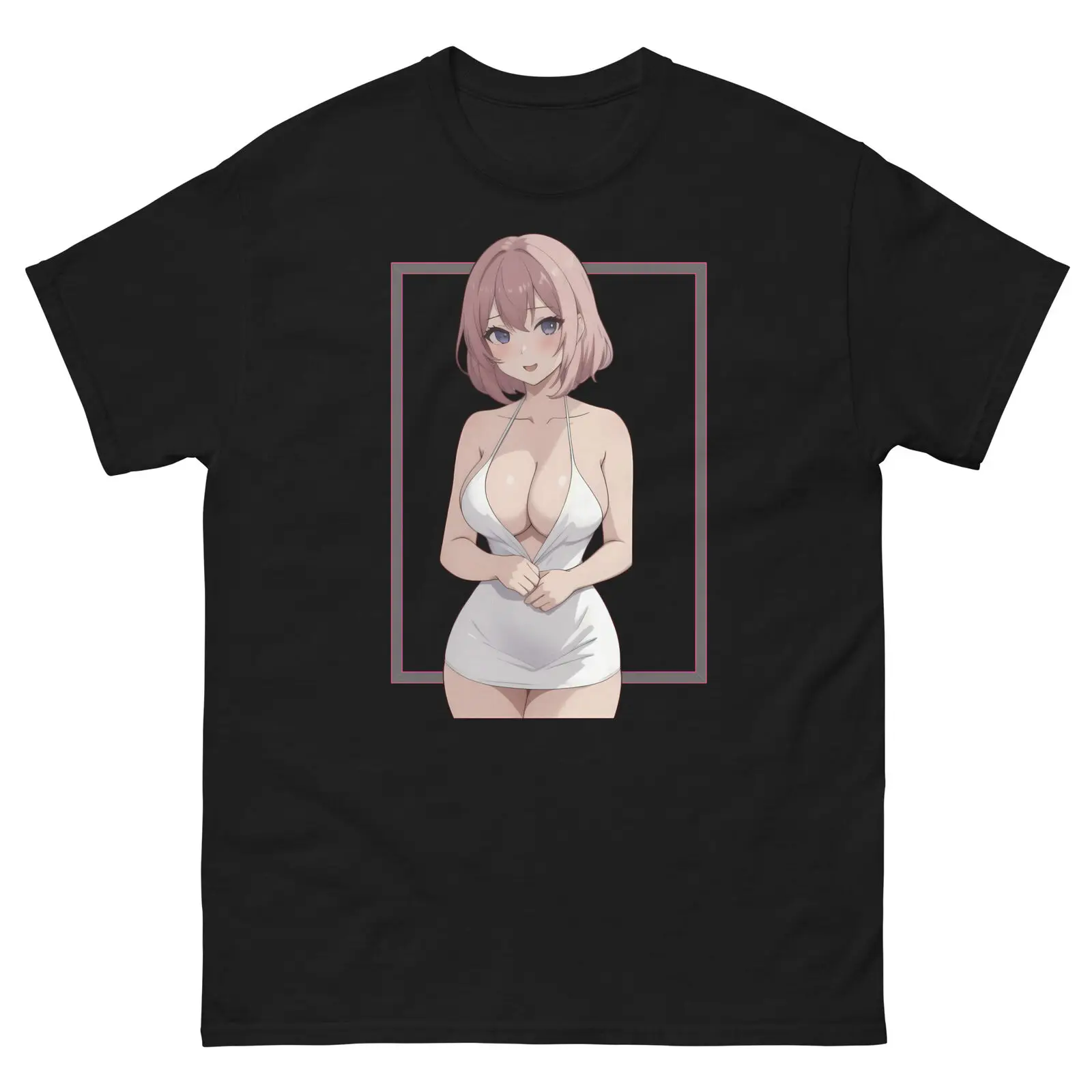 

Hot Anime Waifu T-Shirt - Manga-Inspired Waifu Material for Senpai | Anime Tee