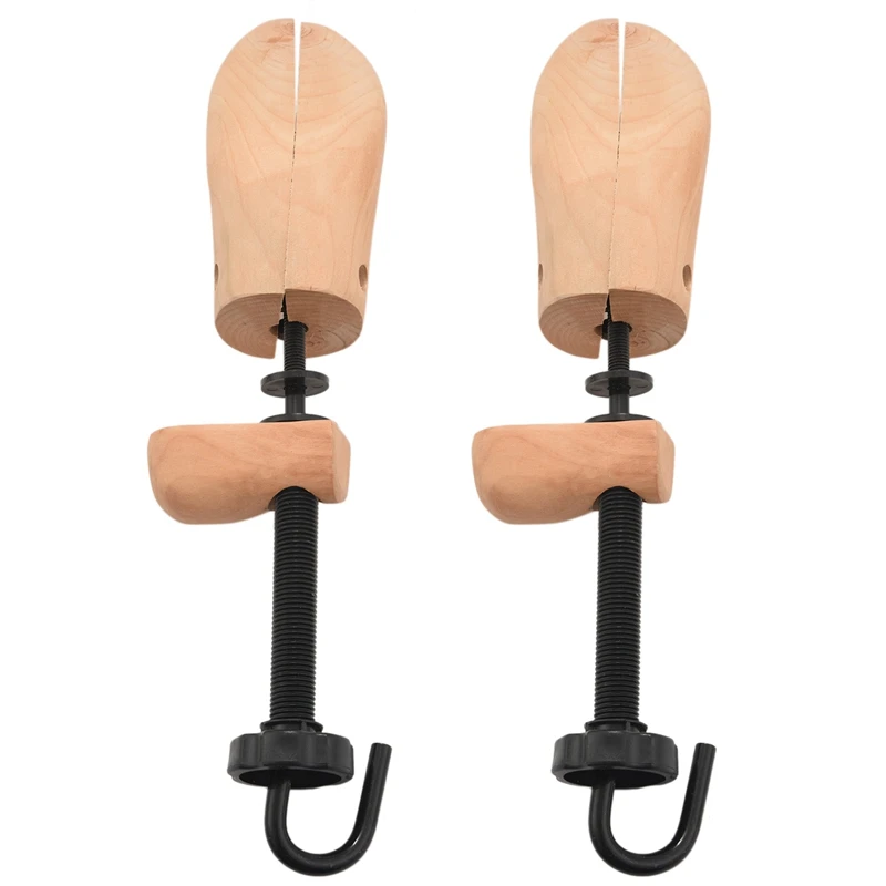 

2X Shoe Stretcher Women And Men's Shoe Widener - Wooden Expander For Wide Feet, Bunions Or Calluses