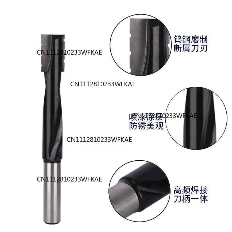 Bottom cleaning chip breaking thread lengthening knife black 12 handle hole drilling tool