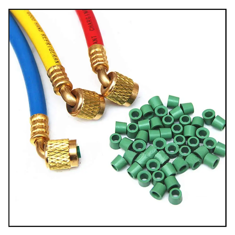 Ximark 50 peças a/c 1/4 "mangueira de carregamento/porta-copos vedação o anel kit substituição junta de borracha selos ferramenta de reparo automático