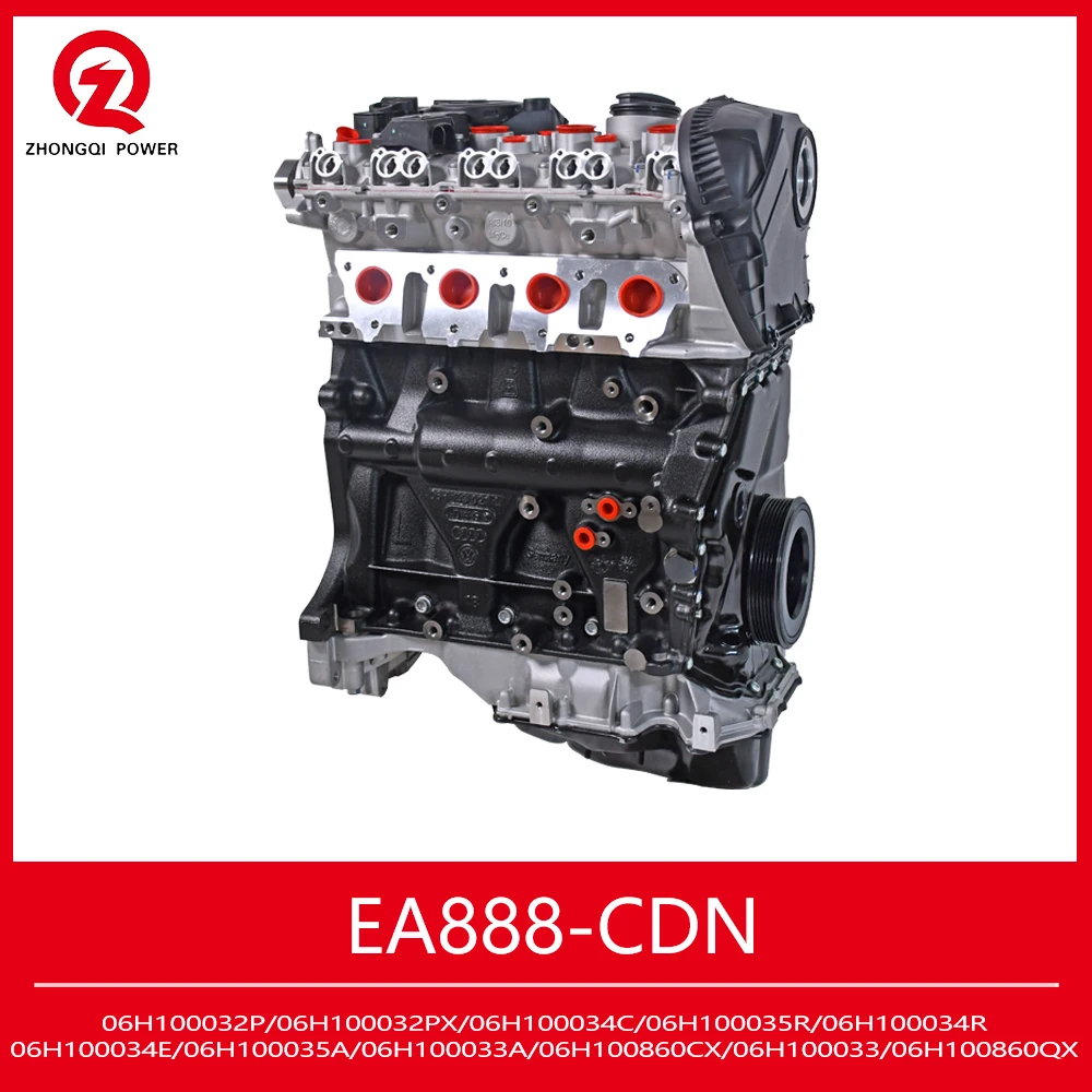 EA888 GEN2 CDN 2.0T Car Engine Assembly 4 Cylinders Inline Gasoline 6H100032P 06H100032PX 06H100034C for Audi A4L A5 A6L Q5