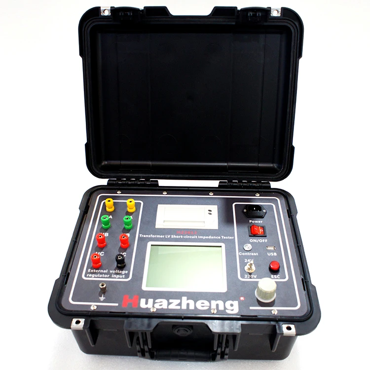 

Huazheng Manufacturer Factory HZ2612 Transformer Short Circuit Impedance Tester On Sale