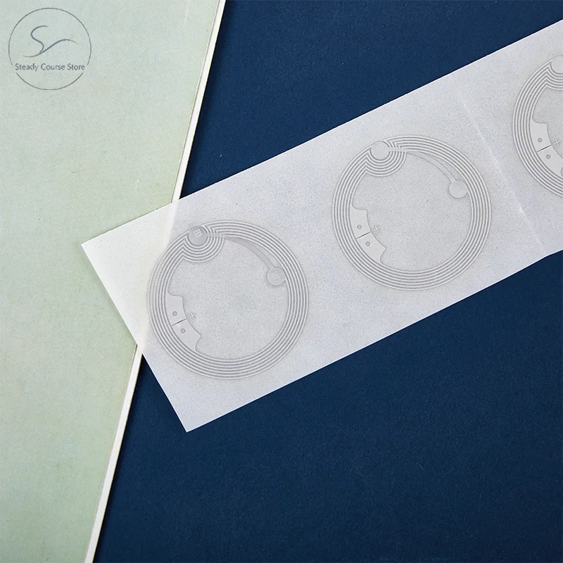 10Pcs Changeable Re-Writtable Round Dia 40mm Sticker NFC Copy Clone Label