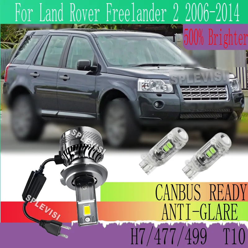 

All-in-One with Cooling Fan Plug and Play LED HEADLIGHT For Land Rover Freelander 2 2006 2007 2008 2009 2010 2011 2012 2013 2014