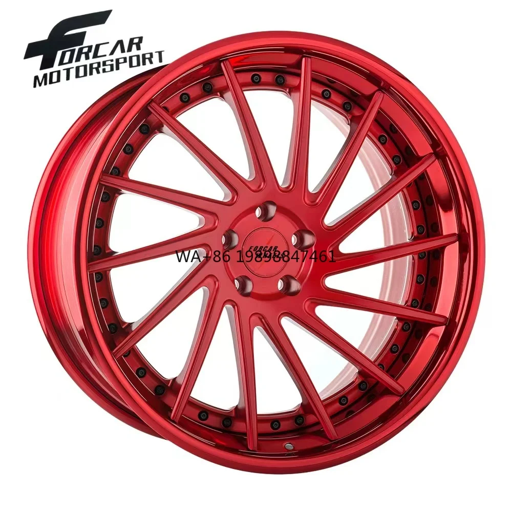 Monoblock Forged Aluminum T6061 Customized Alloy Rims Wheel for Personal Use