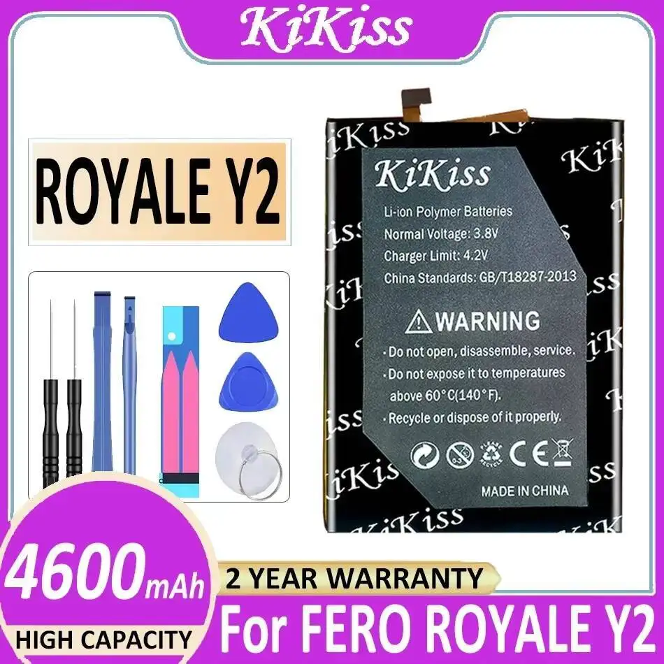 

For Fero Royale Y2 Long-Lasting Performance Mobile Phone Battery 4600Mah