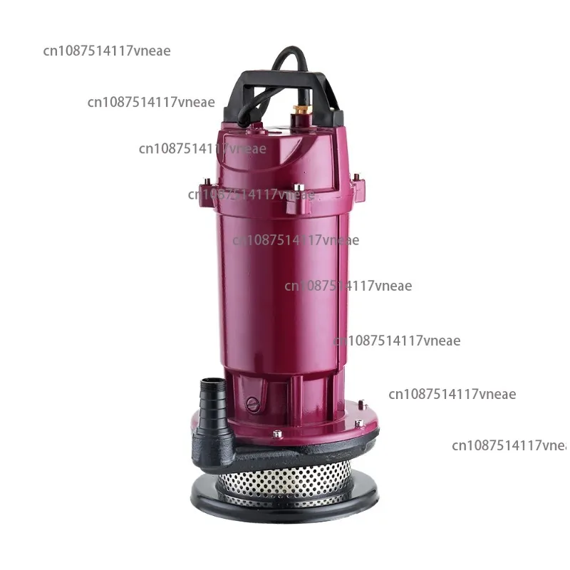 220V AC Submersible Sewage Pump High Pressure Centrifugal Booster Pump for Irrigation Agriculture Well Pumps