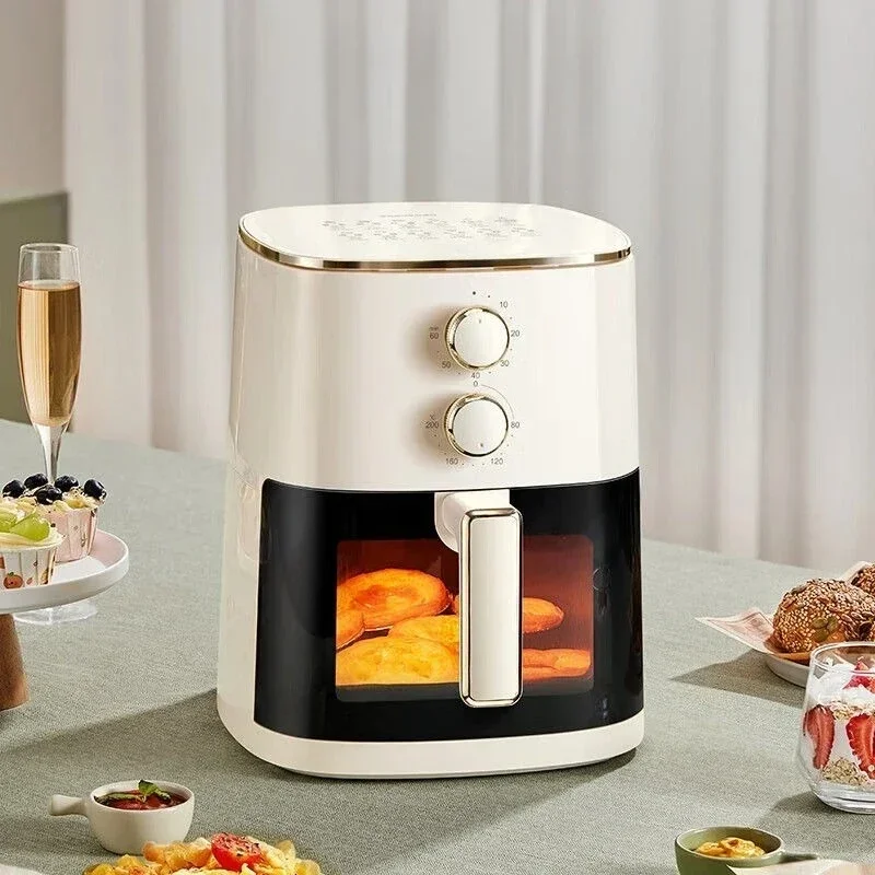 No turning over air fryer, no turning over, household multi-function 6L large capacity