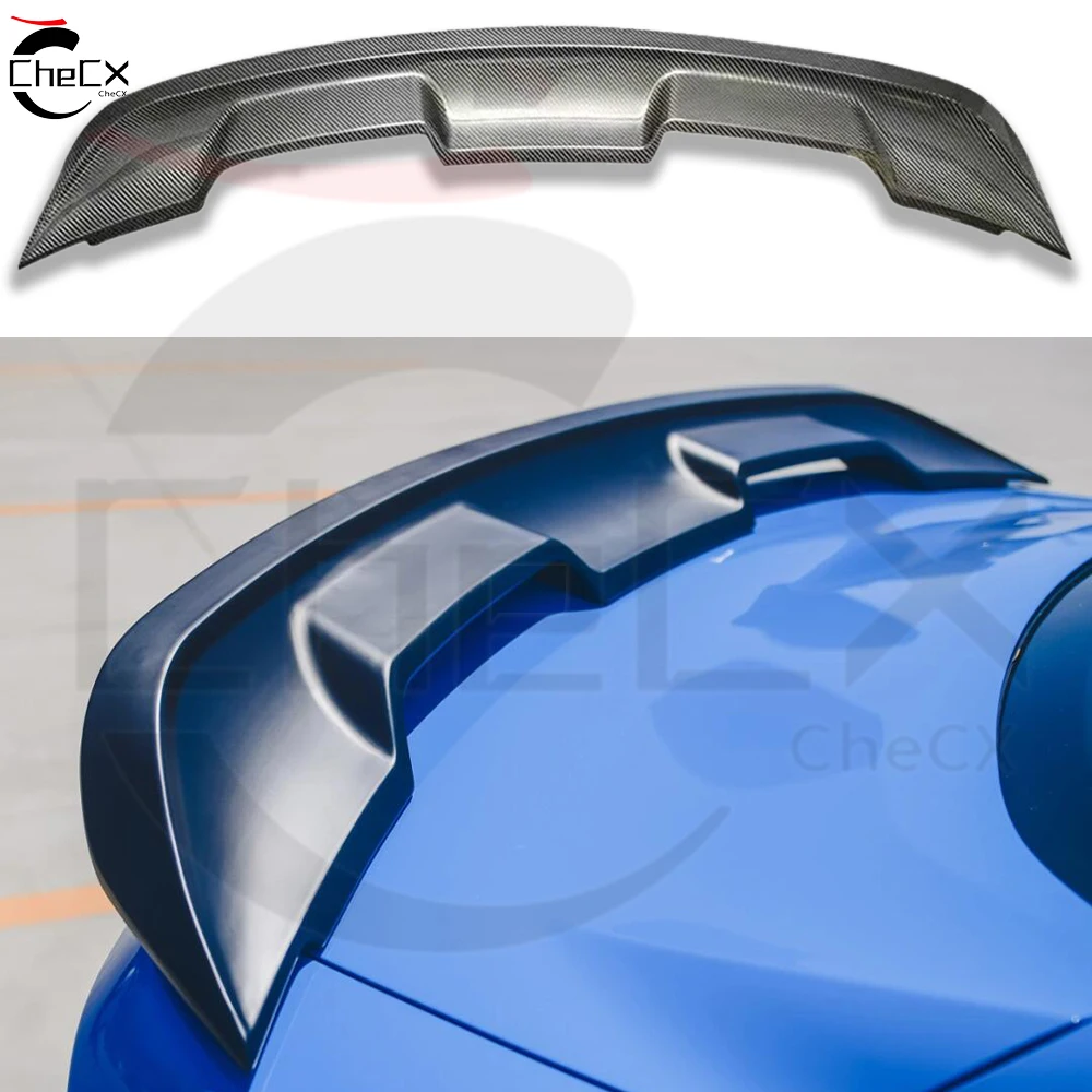 For 2015-2020 Ford Mustang Carbon Fiber Tail Wing Rear Spoiler Auto Accessories Body Diffuser Upgrade GT500 Style Rear Spoiler