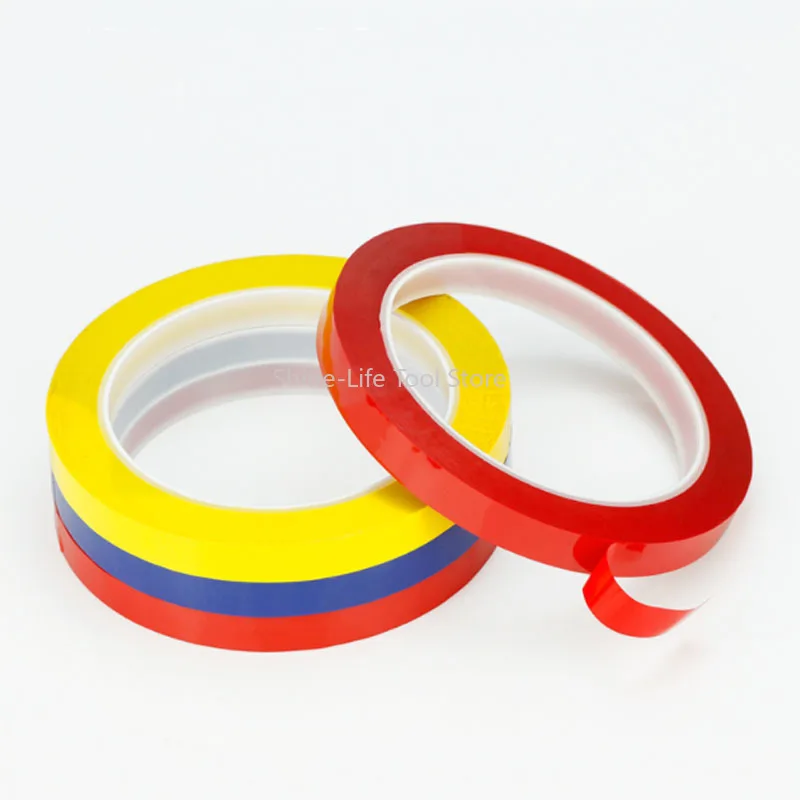 5S Waterproof Insulate Desktop Positioning Tape Multicolor Mark Tape Black White Red Yellow Blue Green Transparent Light Yellow