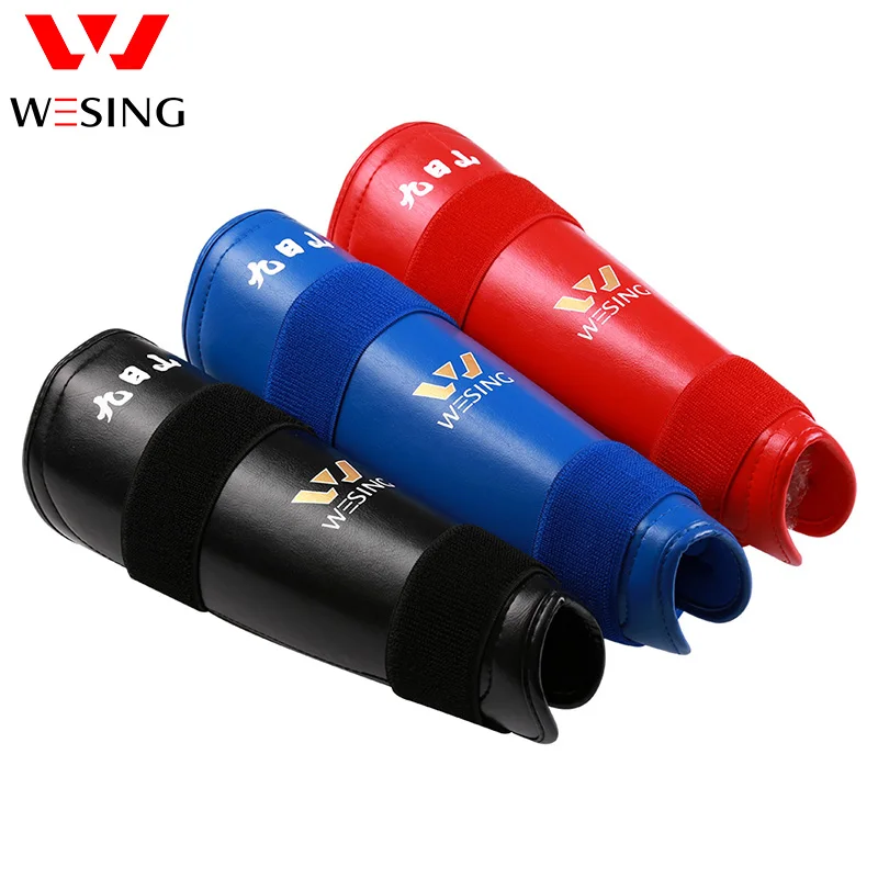 Wesing Martial Arts Equipment Wushu Sanda Protector Gear Sanda Competition Training 8Pcs Sets Free Shipping