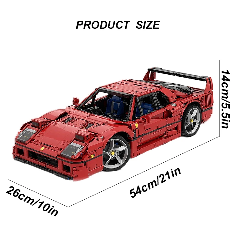 新しいテクニカル MOC-140404 スーパー Sprots 車モデルビルディングブロックレンガ DIY おもちゃ組立誕生日クリスマスギフト子供のため