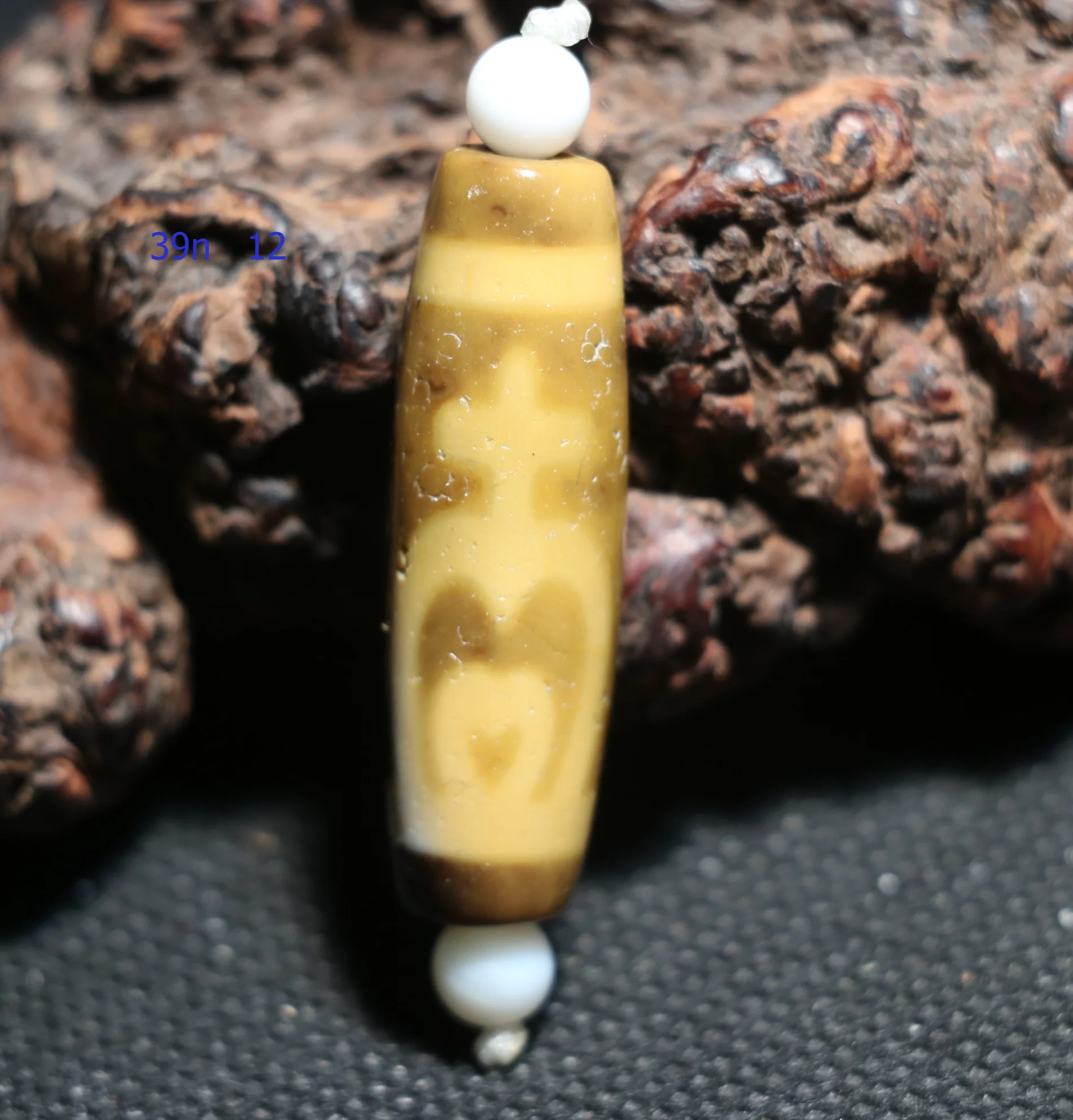 

A Treasure Unique Magic Power Tibetan Old Agate Treasure Bottle dZi Bead Pendant Amulet T Timestown UPD22