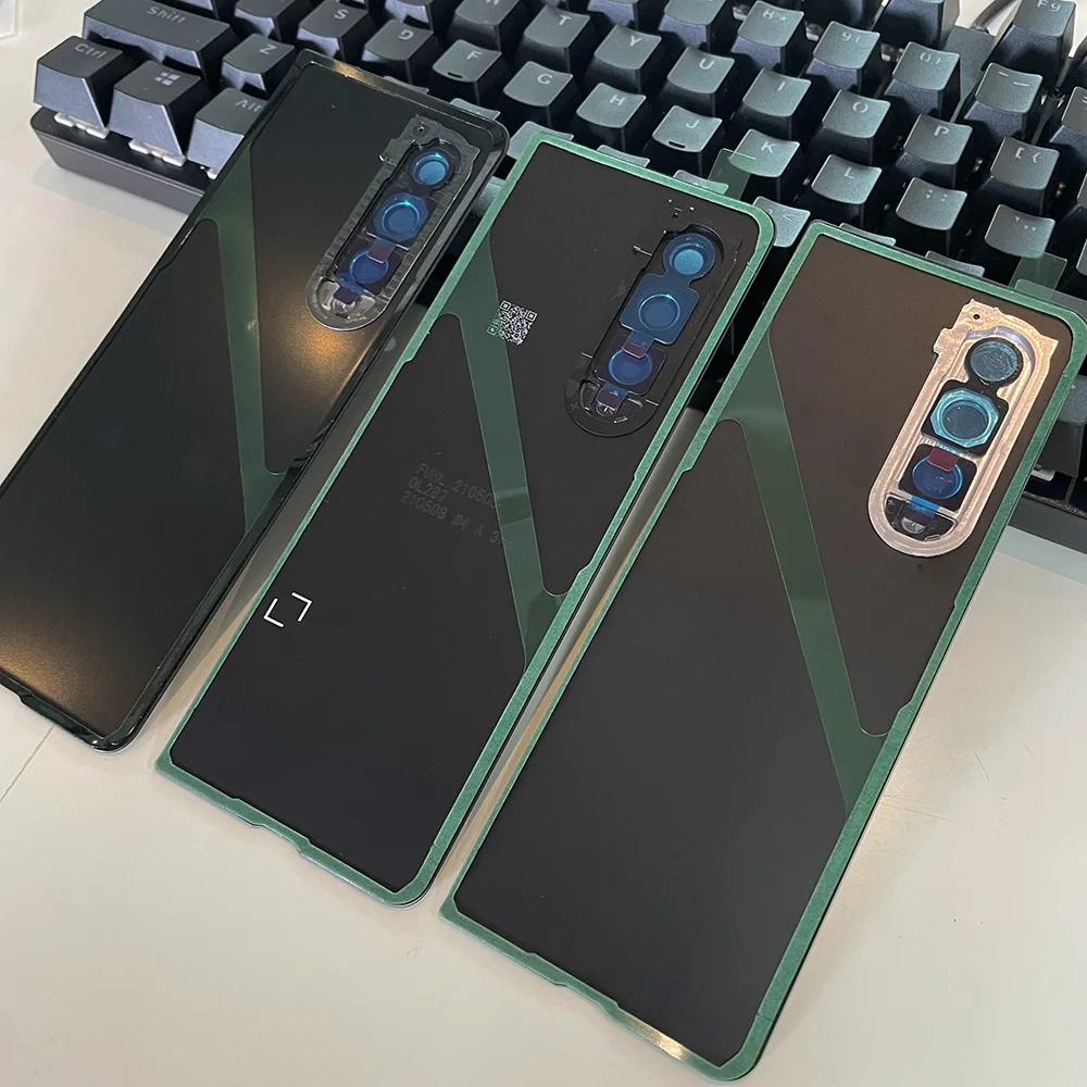 Back Glass Replacement Case Cover Housing For Samsung Galaxy Z Fold3 Fold 3 Back Rear Glass Case + Tools